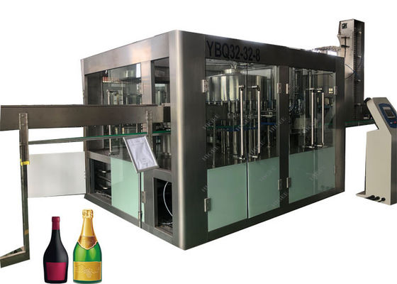 El PLC controla la máquina de rellenar del refresco carbónico/el relleno del agua y la máquina puros del lacre proveedor