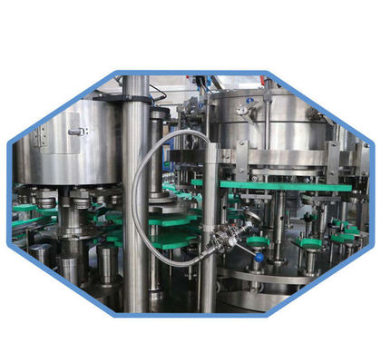 Máquina de rellenar de la poder de bebida, máquina carbónica automática llena del jugo 2-1 proveedor