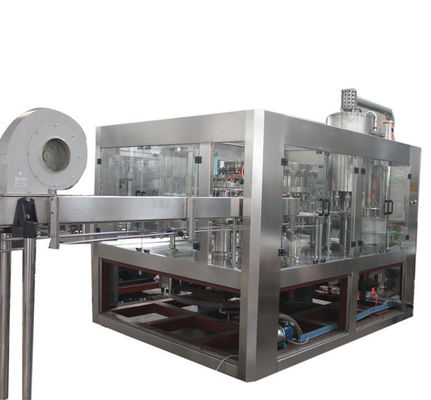 Máquina de rellenar de la bebida carbónica de la botella del ANIMAL DOMÉSTICO, 3 en 1 máquina de rellenar del agua carbónica proveedor