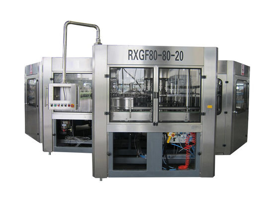 Equipo embotellador 3 de la bebida carbónica en 1 relleno Monoblock proveedor