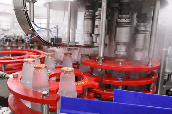 3 en 1 máquina de rellenar del agua de botella de cristal proveedor