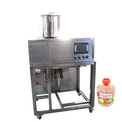 Máquina de rellenar de la máquina de la bolsa automática del jugo, del relleno y el capsular proveedor