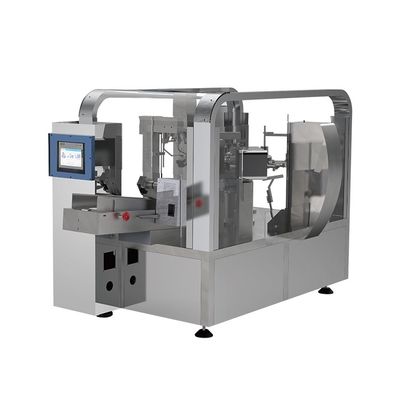 Máquina de rellenar de la bolsa eléctrica del jugo, máquina de rellenar de la bolsa del canalón proveedor