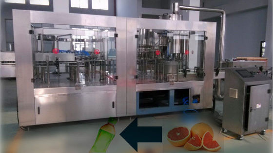 máquina de relleno de la línea relleno de enjuague automático y el capsular del jugo 5000BPH proveedor