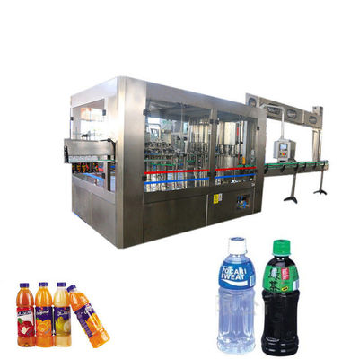 2000BPH 500ml 3 en 1 equipo embotellador del jugo proveedor