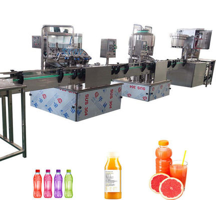 Capacidad de la embotelladora de relleno y 2000BPH del jugo proveedor